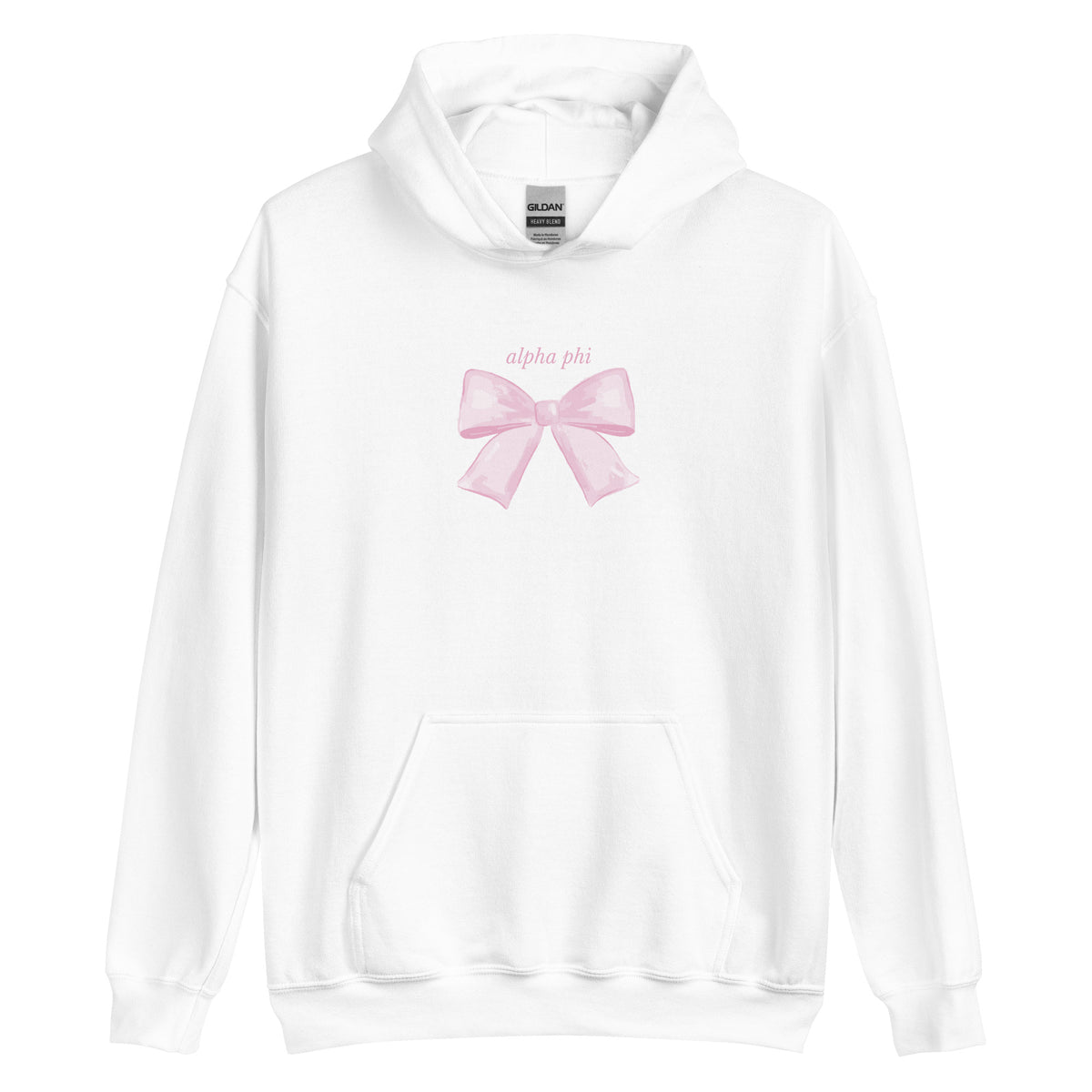 Alpha Phi Bow so Cute Hoodie