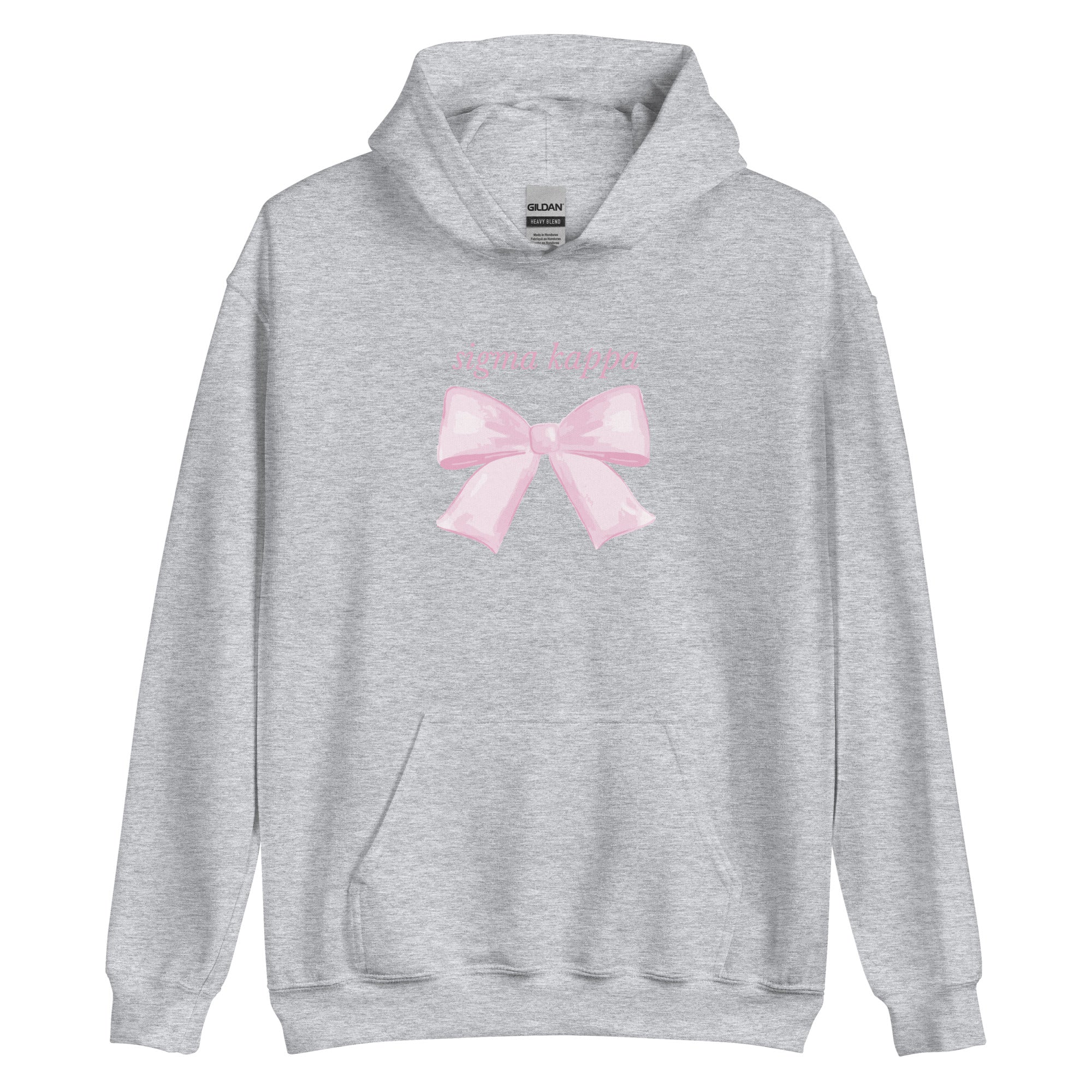 Sigma Kappa Bow So Cute Hoodie Thegreekco